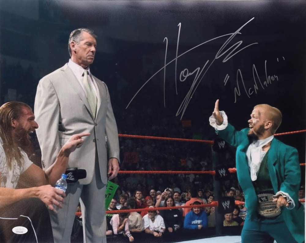 Hornswoggle Signed WWE 16x20 Photo Inscribed "McMahon" (JSA) at PristineAuction.com Hornswoggle Signed WWE 16x20 Photo Inscribed "McMahon" (JSA) at PristineAuction.com