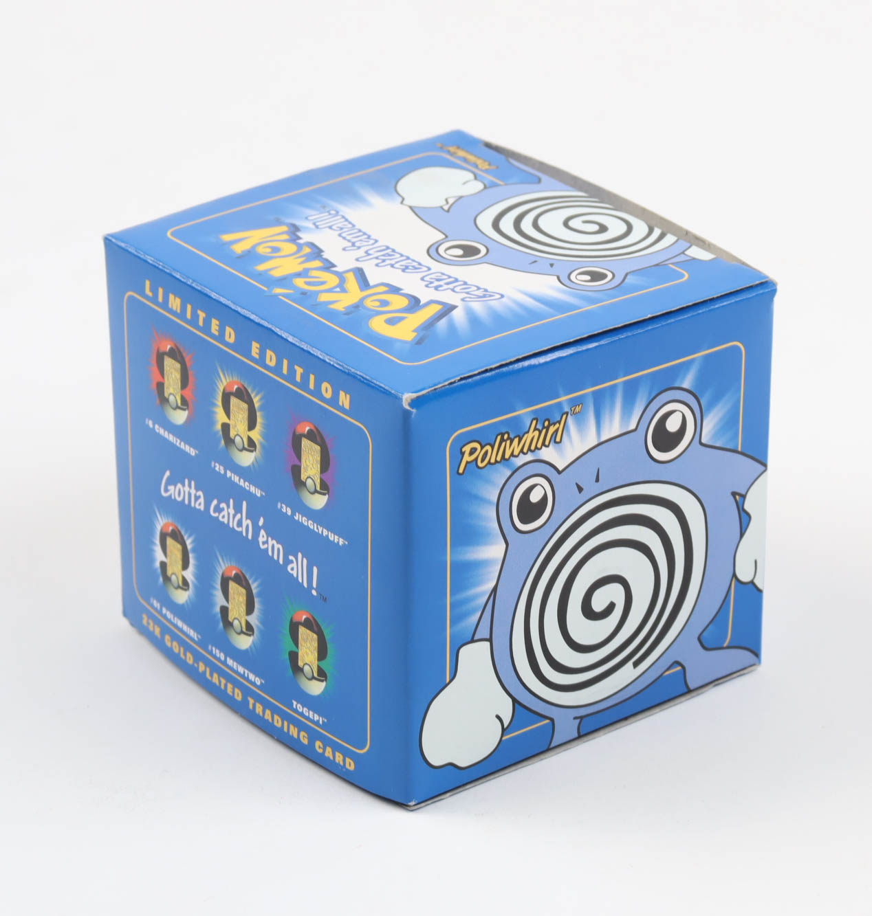1999 Poliwhirl #61 Pokemon 23 Karat Gold Special Edition | Pristine Auction 1999 Poliwhirl #61 Pokemon 23 Karat Gold Special Edition | Pristine Auction