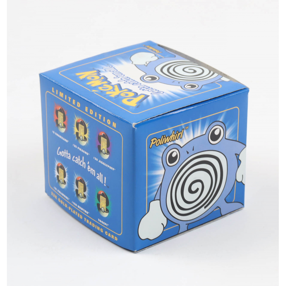 1999 Poliwhirl #61 Pokemon 23 Karat Gold Special Edition | Pristine Auction
