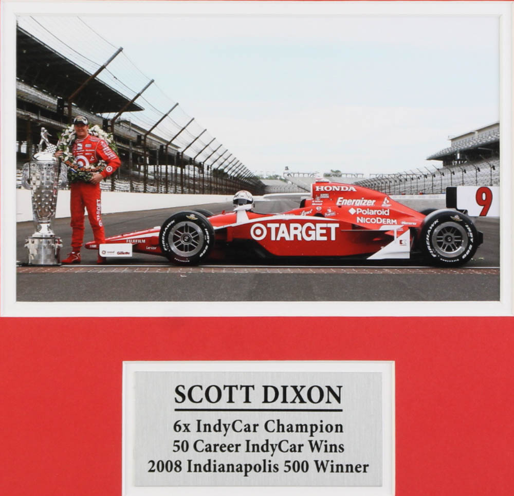 Scott Dixon Signed IndyCar Custom Framed Racing Gloves Display (JSA) at PristineAuction.com Scott Dixon Signed IndyCar Custom Framed Racing Gloves Display (JSA) at PristineAuction.com