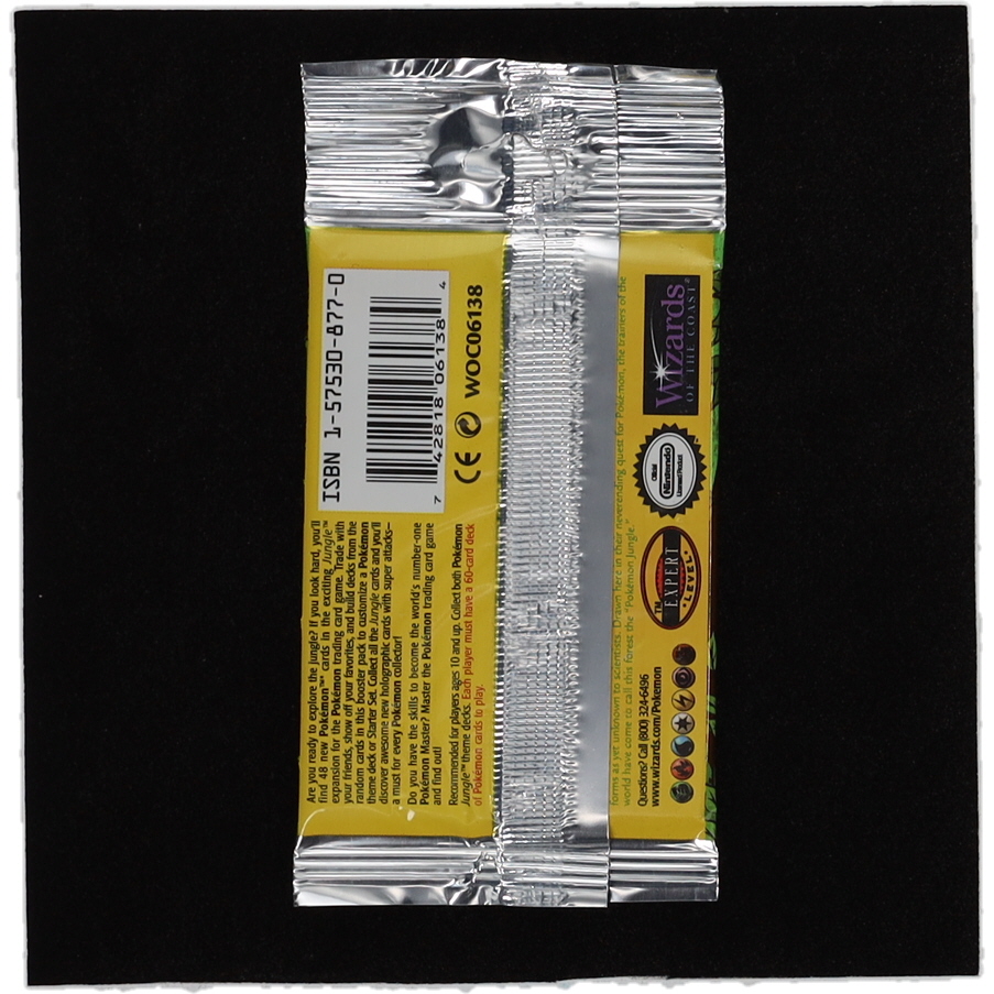 1999 Pokemon Jungle Booster Pack with (11) Cards at PristineAuction.com 1999 Pokemon Jungle Booster Pack with (11) Cards at PristineAuction.com