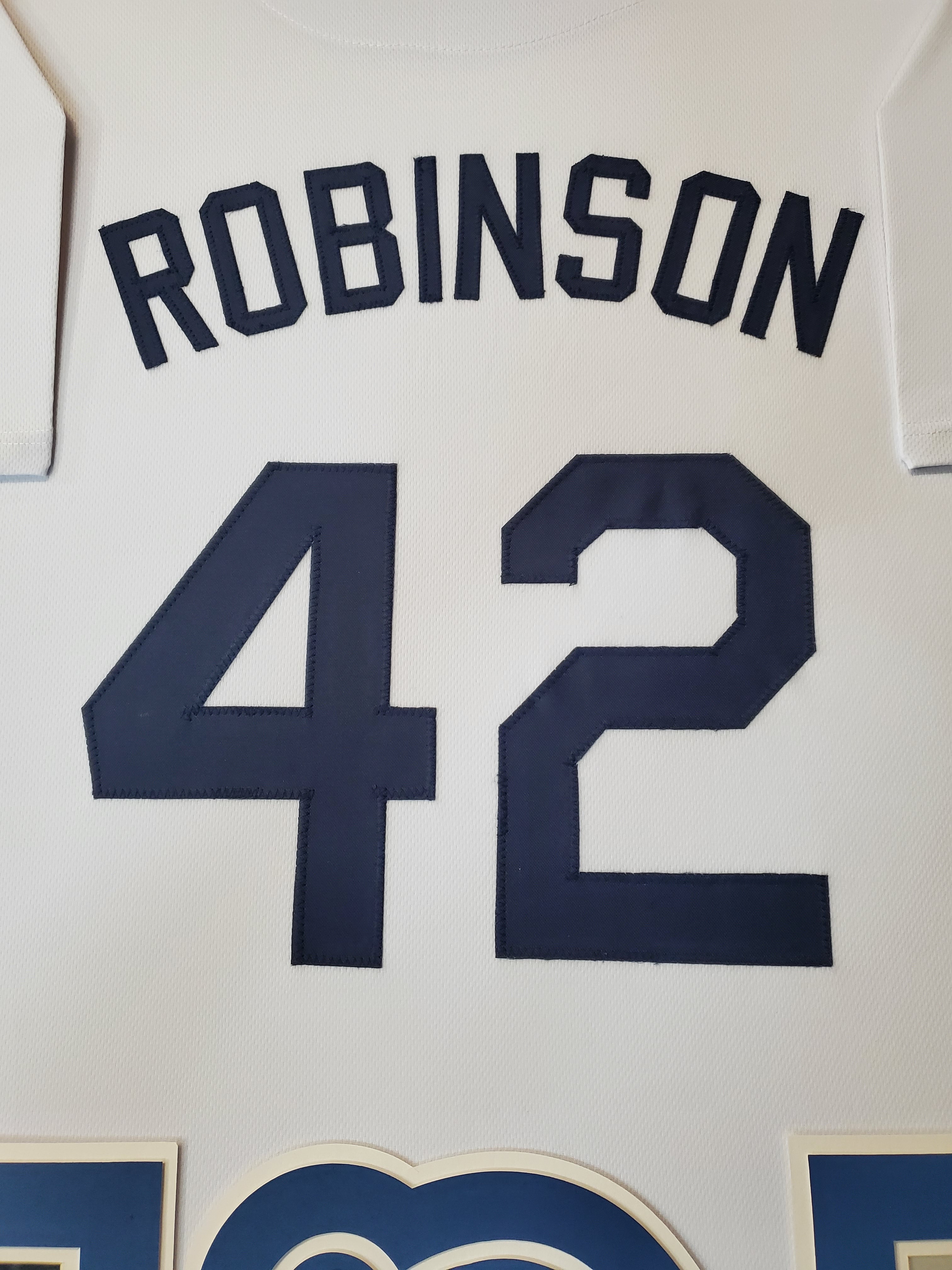Jackie Robinson Custom Framed Jersey Display at PristineAuction.com Jackie Robinson Custom Framed Jersey Display at PristineAuction.com