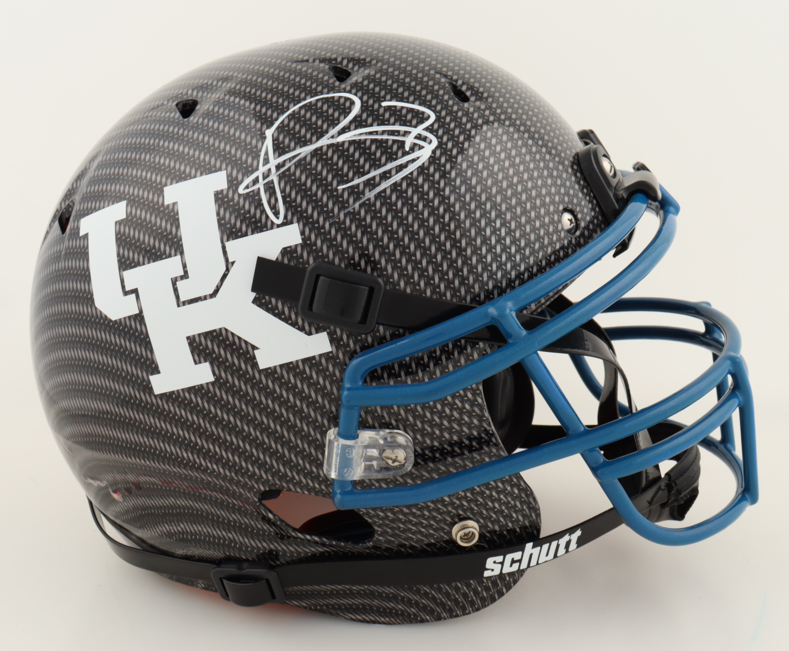 Alvin "Bud" Dupree Signed Kentucky Wildcats Full-Size Authentic On-Field Helmet (Beckett) at PristineAuction.com Alvin "Bud" Dupree Signed Kentucky Wildcats Full-Size Authentic On-Field Helmet (Beckett) at PristineAuction.com