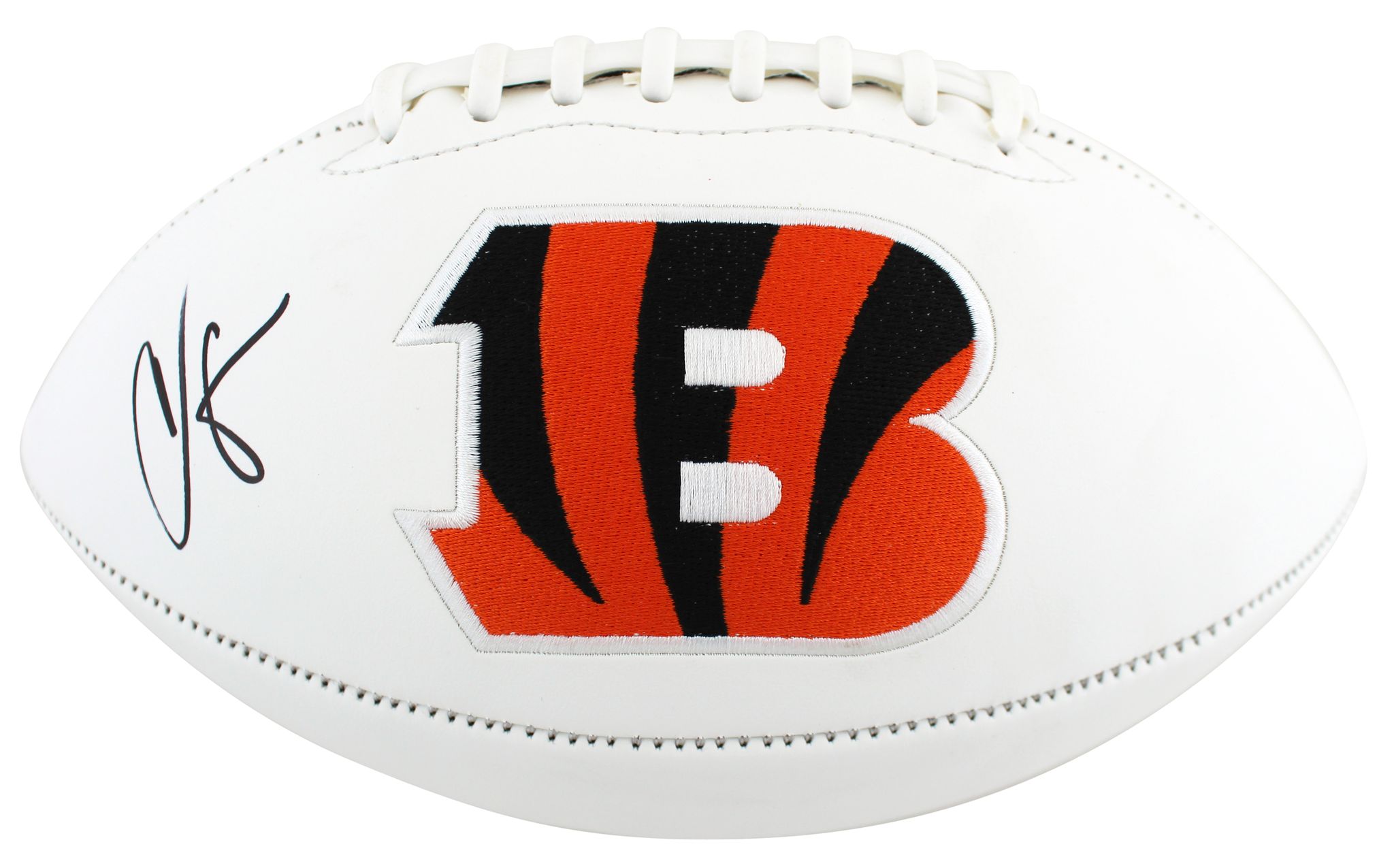 Chad 'Ochocinco' Johnson Signed Bengals Logo Football (Beckett) at PristineAuction.com Chad 'Ochocinco' Johnson Signed Bengals Logo Football (Beckett) at PristineAuction.com