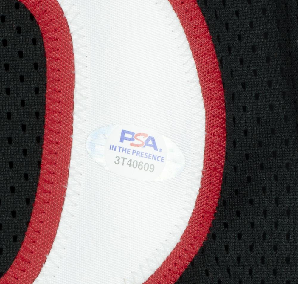 Allen Iverson Signed Jersey (PSA) at PristineAuction.com Allen Iverson Signed Jersey (PSA) at PristineAuction.com