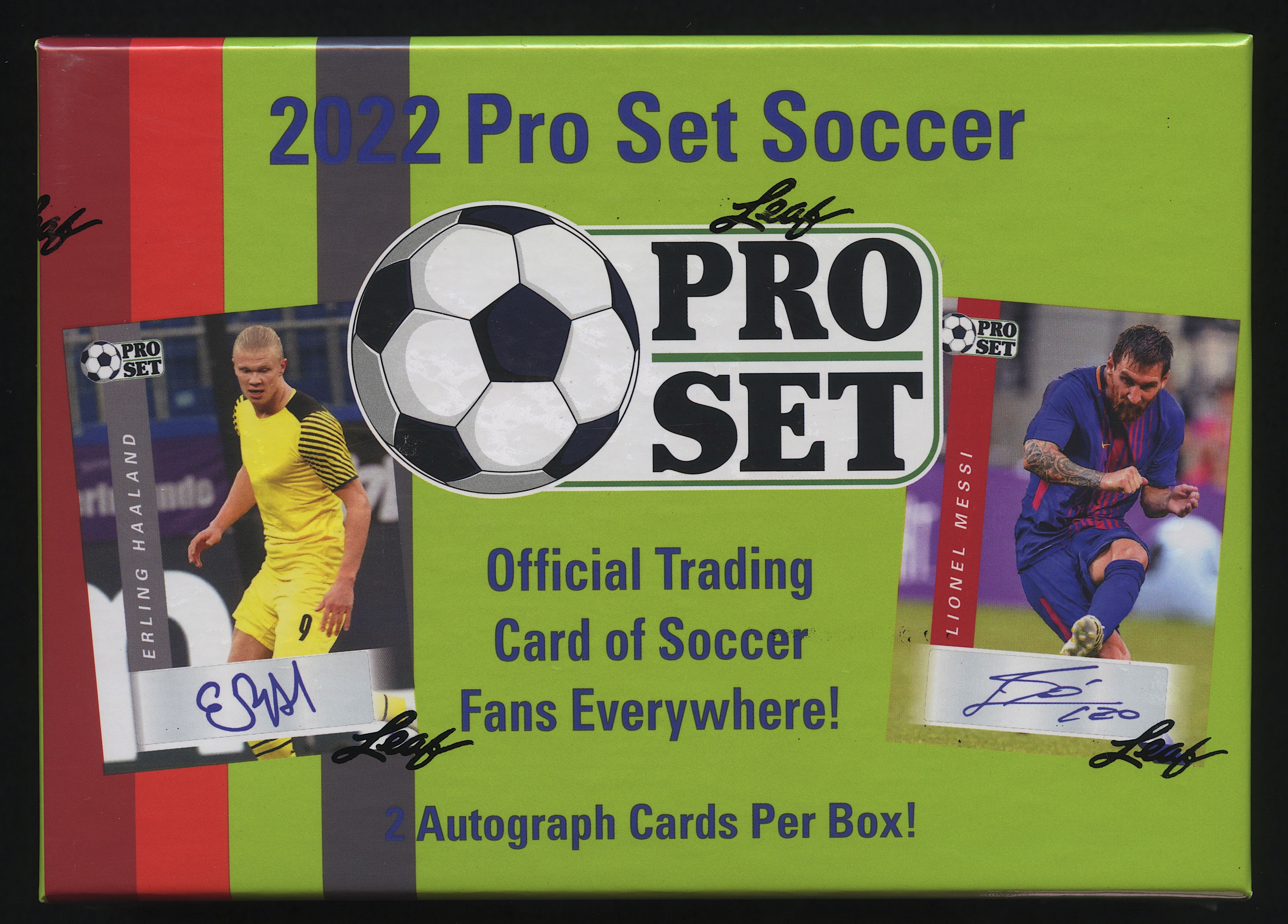 2022 Leaf Pro Set Soccer Hobby Box at PristineAuction.com 2022 Leaf Pro Set Soccer Hobby Box at PristineAuction.com