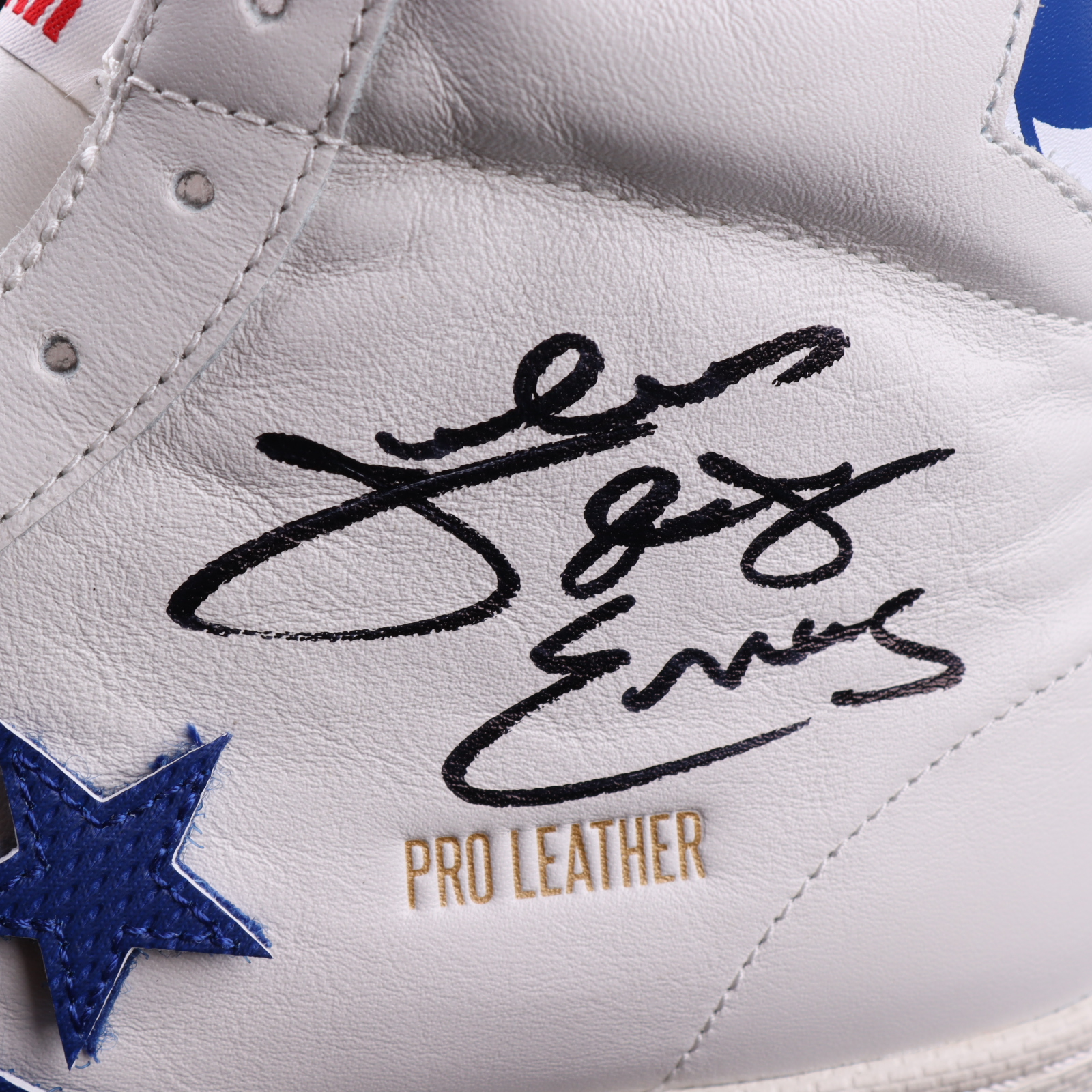 Julius "Dr. J" Erving Signed Converse All-Star Leather Basketball Shoe (DA) at PristineAuction.com Julius "Dr. J" Erving Signed Converse All-Star Leather Basketball Shoe (DA) at PristineAuction.com