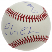 Christie Brinkley & Chevy Chase Singed OML Baseball (JSA & Beckett) at PristineAuction.com