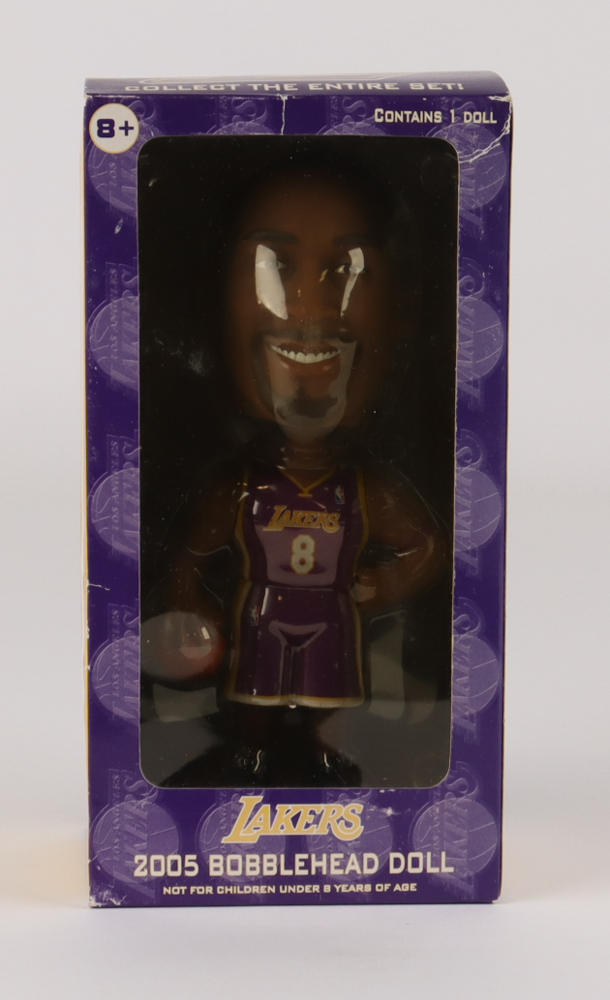 Lakers 2005 Bobblehead Set of (5) with Original Packaging and Display Stand | Pristine Auction