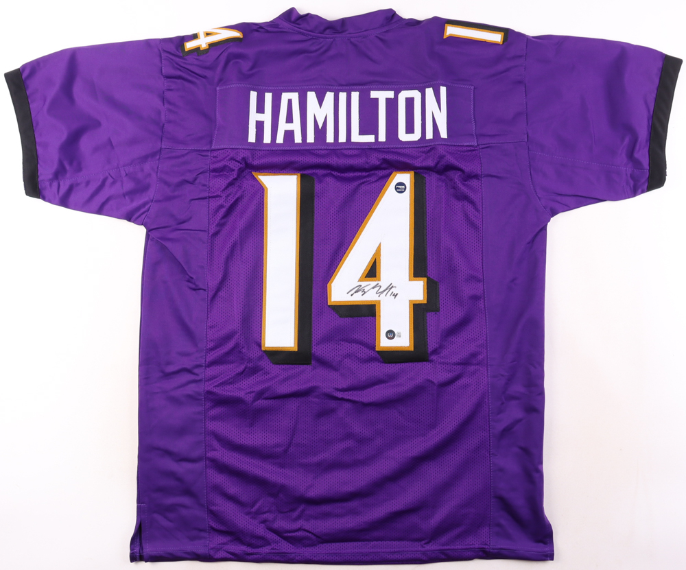 Kyle Hamilton Signed Jersey (Beckett & Prova) at PristineAuction.com Kyle Hamilton Signed Jersey (Beckett & Prova) at PristineAuction.com