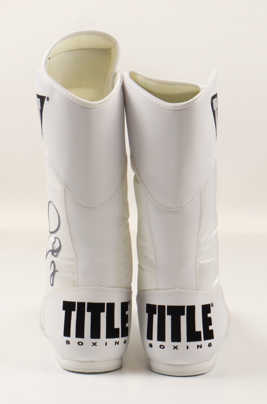 Floyd Mayweather Jr. Signed Pair of Title Boxing Shoes