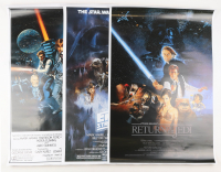 Complete Set of (3) "Star Wars" 24x36 Movie Posters with "Star Wars", "The Empire Strikes Back" & "Return of the Jedi" at PristineAuction.com