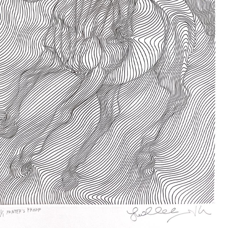 "Leo" LE 24x27 Custom Framed Etching by Guillaume Azoulay (PA) at PristineAuction.com "Leo" LE 24x27 Custom Framed Etching by Guillaume Azoulay (PA) at PristineAuction.com