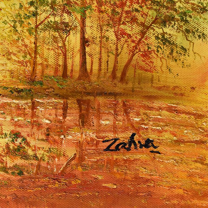 Zahra Signed 30x40 Original Oil Painting on Canvas (PA) | Pristine Auction
