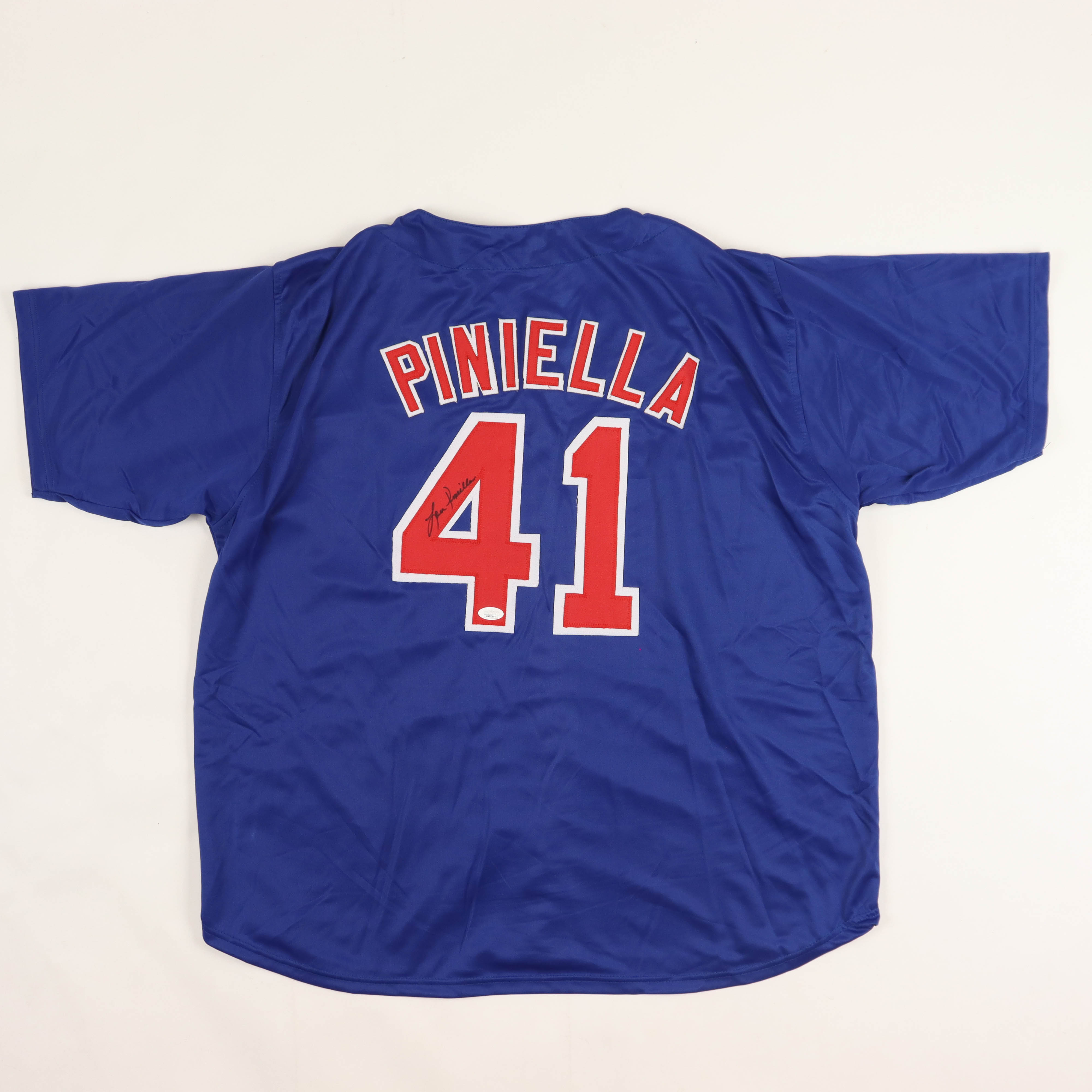 Lou Piniella Signed Jersey (JSA) at PristineAuction.com Lou Piniella Signed Jersey (JSA) at PristineAuction.com