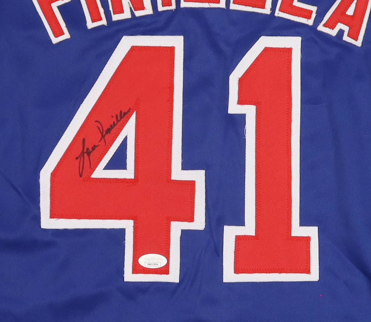 Lou Piniella Signed Jersey (JSA) at PristineAuction.com Lou Piniella Signed Jersey (JSA) at PristineAuction.com