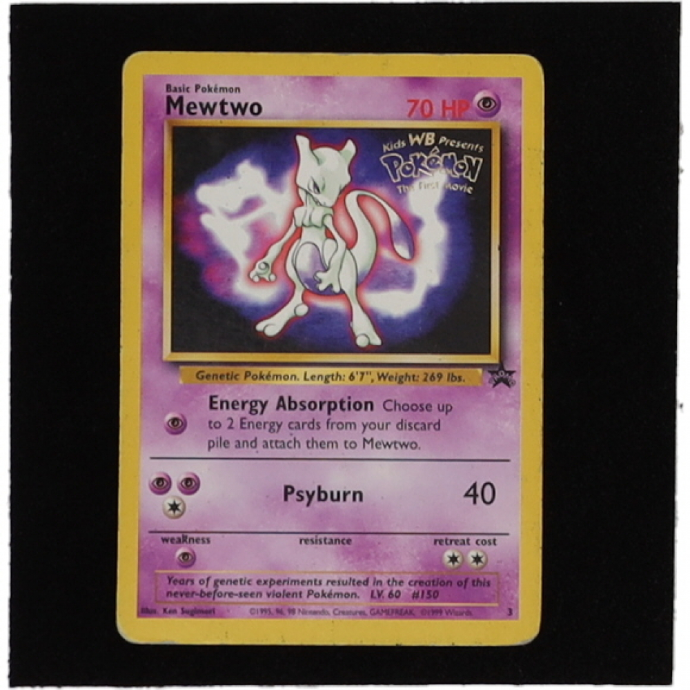 Mewtwo Pokemon 1999 WOTC Promos #3 | Pristine Auction