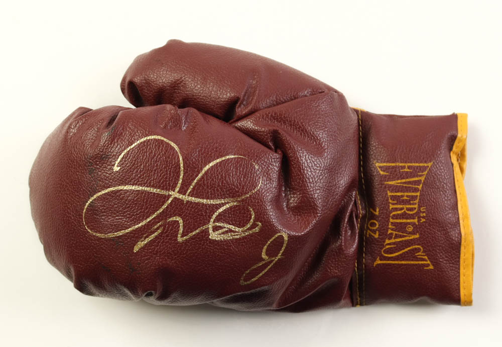 Floyd Mayweather Jr. Signed Vintage Goldsmith Boxing Glove with Photo
