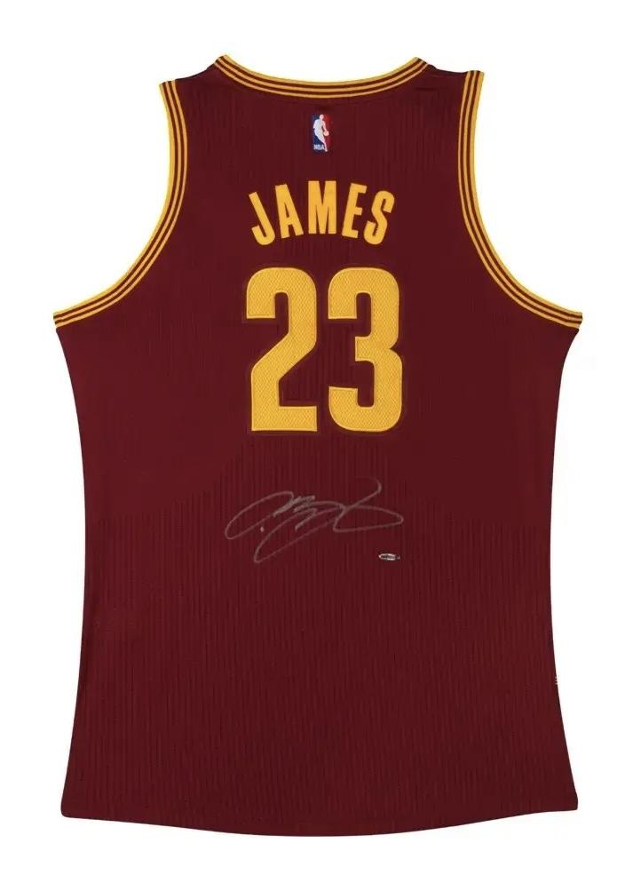 LeBron James Signed Cavaliers Jersey (UDA) at PristineAuction.com LeBron James Signed Cavaliers Jersey (UDA) at PristineAuction.com