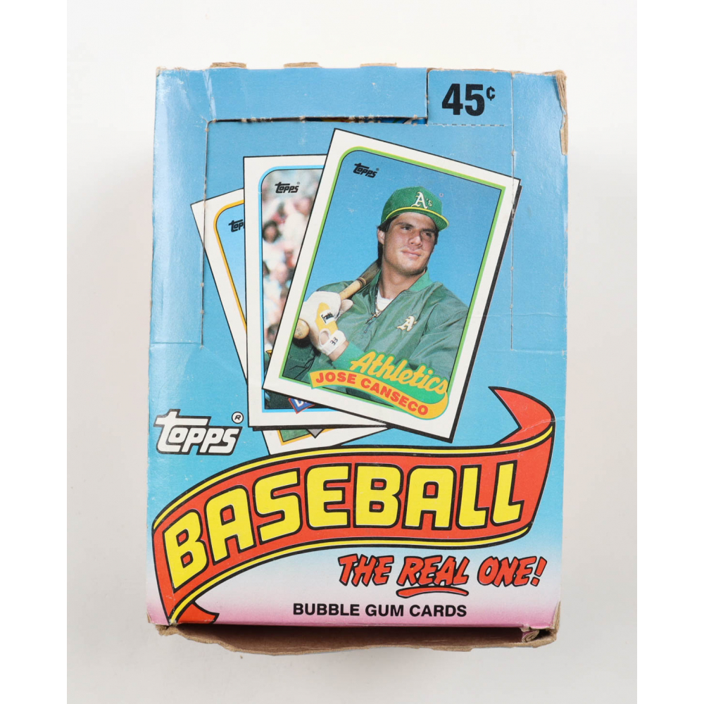 1989 Topps Baseball Wax Pack - Certified Authentic, Factory Sealed & Encapsulated | Unopened Vintage Collectible