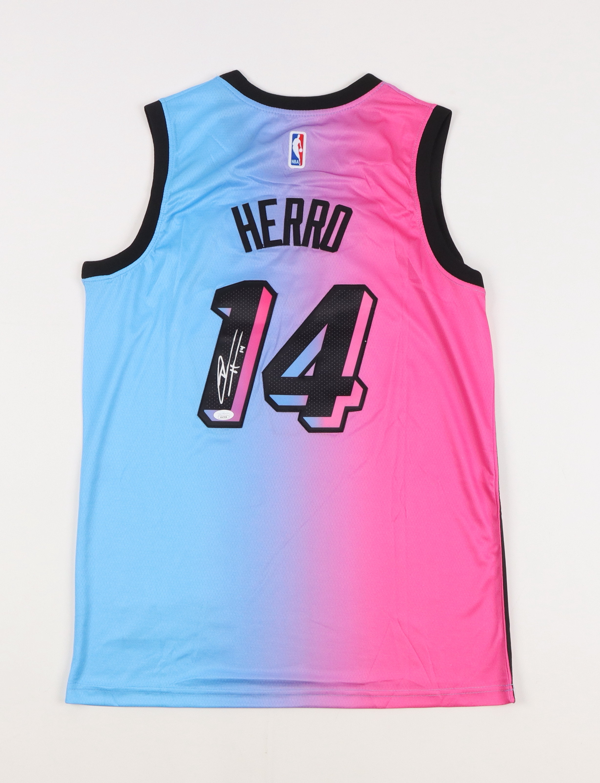 Tyler Herro Signed Jersey (JSA) at PristineAuction.com Tyler Herro Signed Jersey (JSA) at PristineAuction.com