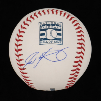 Ivan Rodriguez Signed OML Hall of Fame Logo Baseball (Beckett) at PristineAuction.com