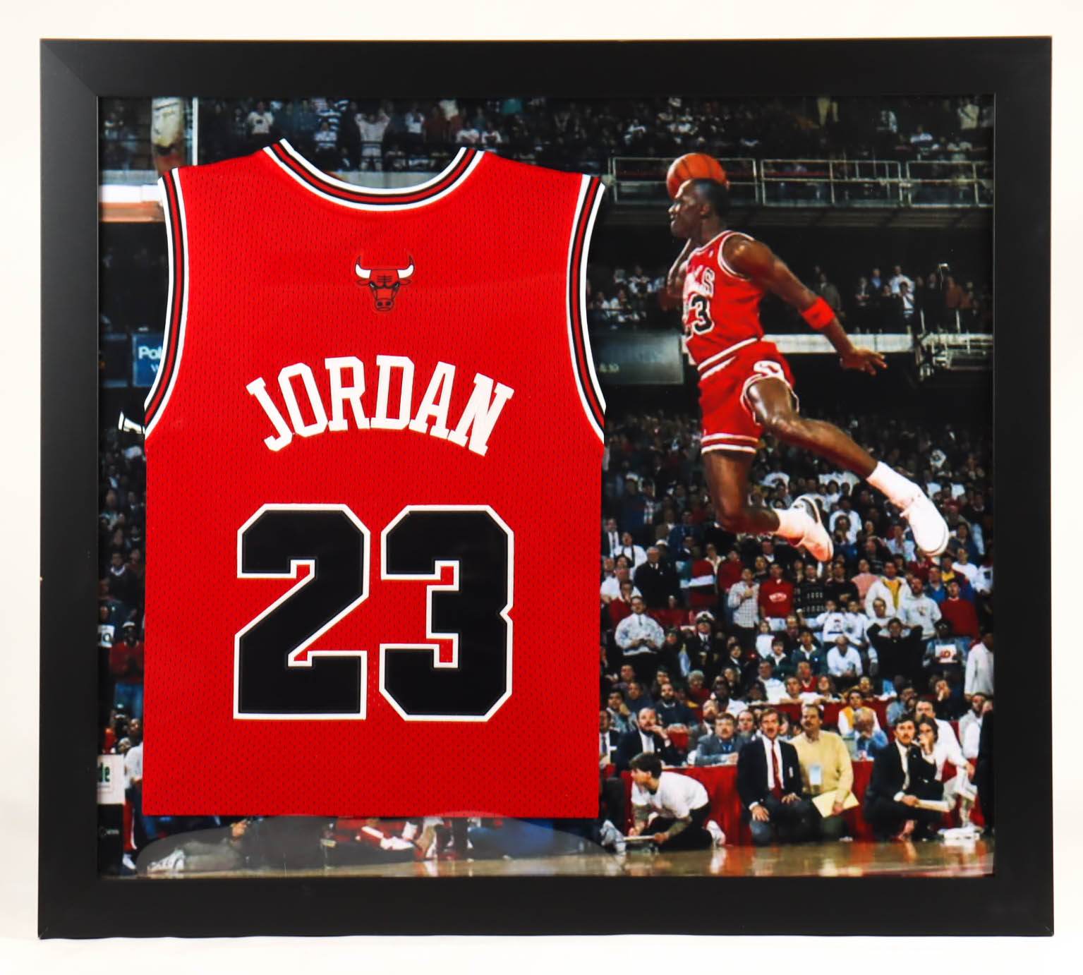 Michael Jordan Custom Framed Jersey Display at PristineAuction.com Michael Jordan Custom Framed Jersey Display at PristineAuction.com