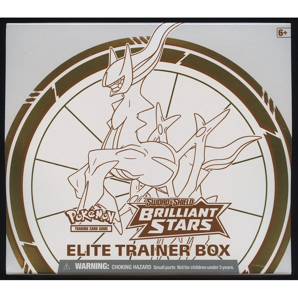 Pokémon TCG: Brilliant Stars Elite Trainer Box ETB Pokémon TCG: Brilliant Stars Elite Trainer Box ETB