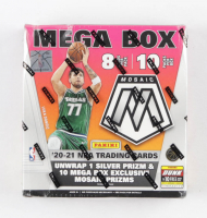 2020-21 Panini Mosaic Basketball Mega Box with (10) Packs at PristineAuction.com