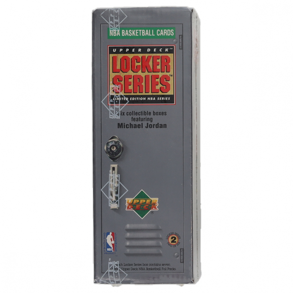 1991 Upper Deck NBA Michael Jordan Locker Series 2 Box with (7) Packs Pristine Auction
