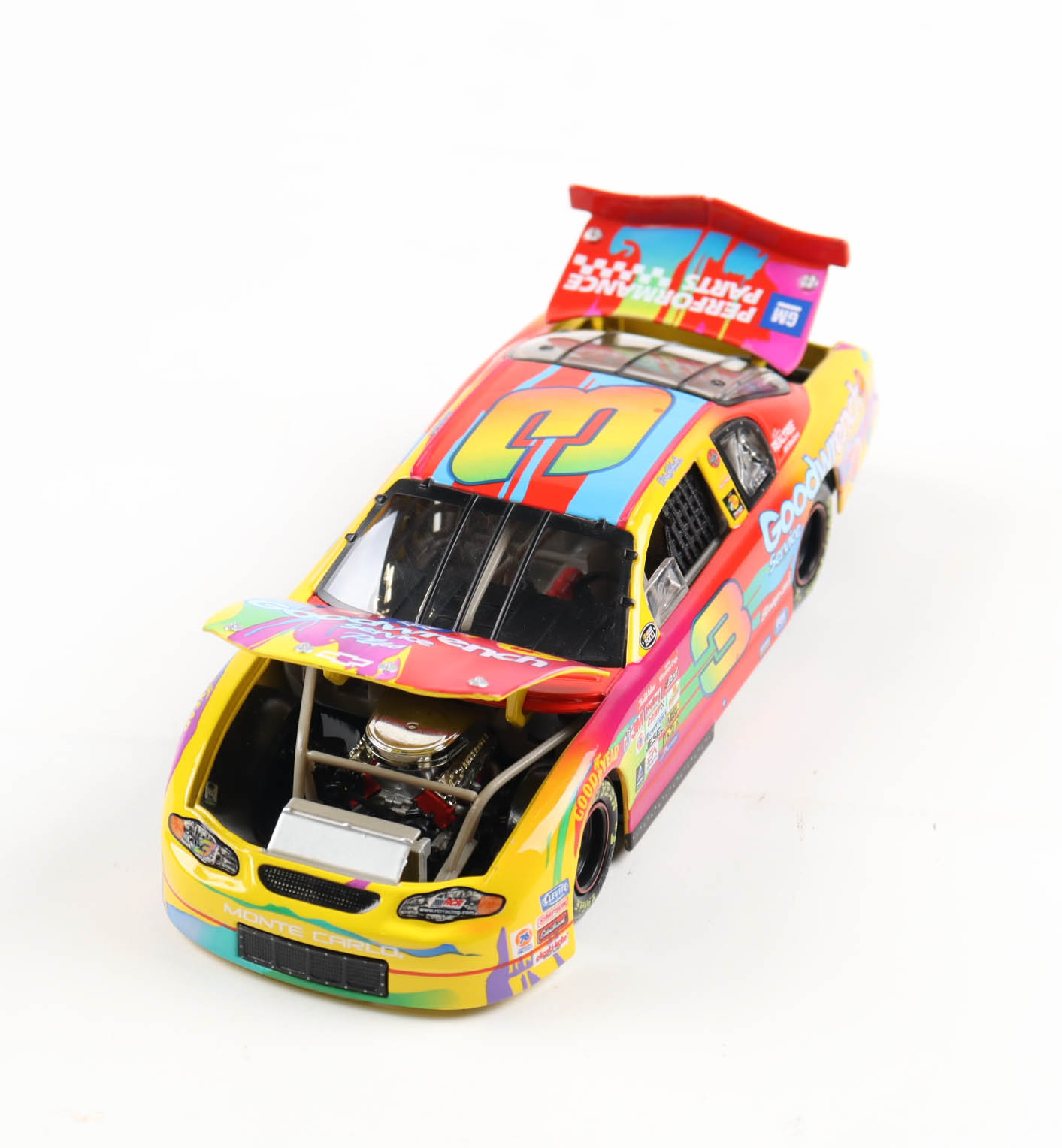 Dale Earnhardt LE #3 GM Goodwrench Service Plus Peter Max 2000 Monte Carlo 1:24 Diecast Car at PristineAuction.com Dale Earnhardt LE #3 GM Goodwrench Service Plus Peter Max 2000 Monte Carlo 1:24 Diecast Car at PristineAuction.com