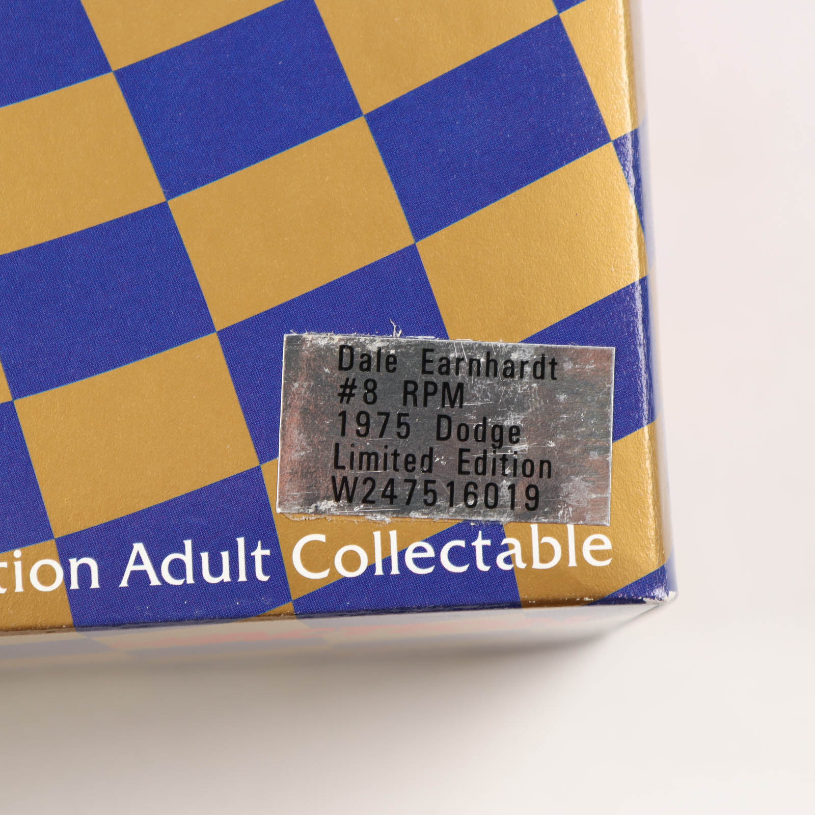 Dale Earnhardt LE #8 RPM 1975 Dodge 1:24 Diecast Car at PristineAuction.com Dale Earnhardt LE #8 RPM 1975 Dodge 1:24 Diecast Car at PristineAuction.com