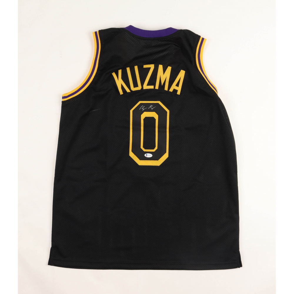 Kyle Kuzma Signed Jersey (Beckett) at PristineAuction.com