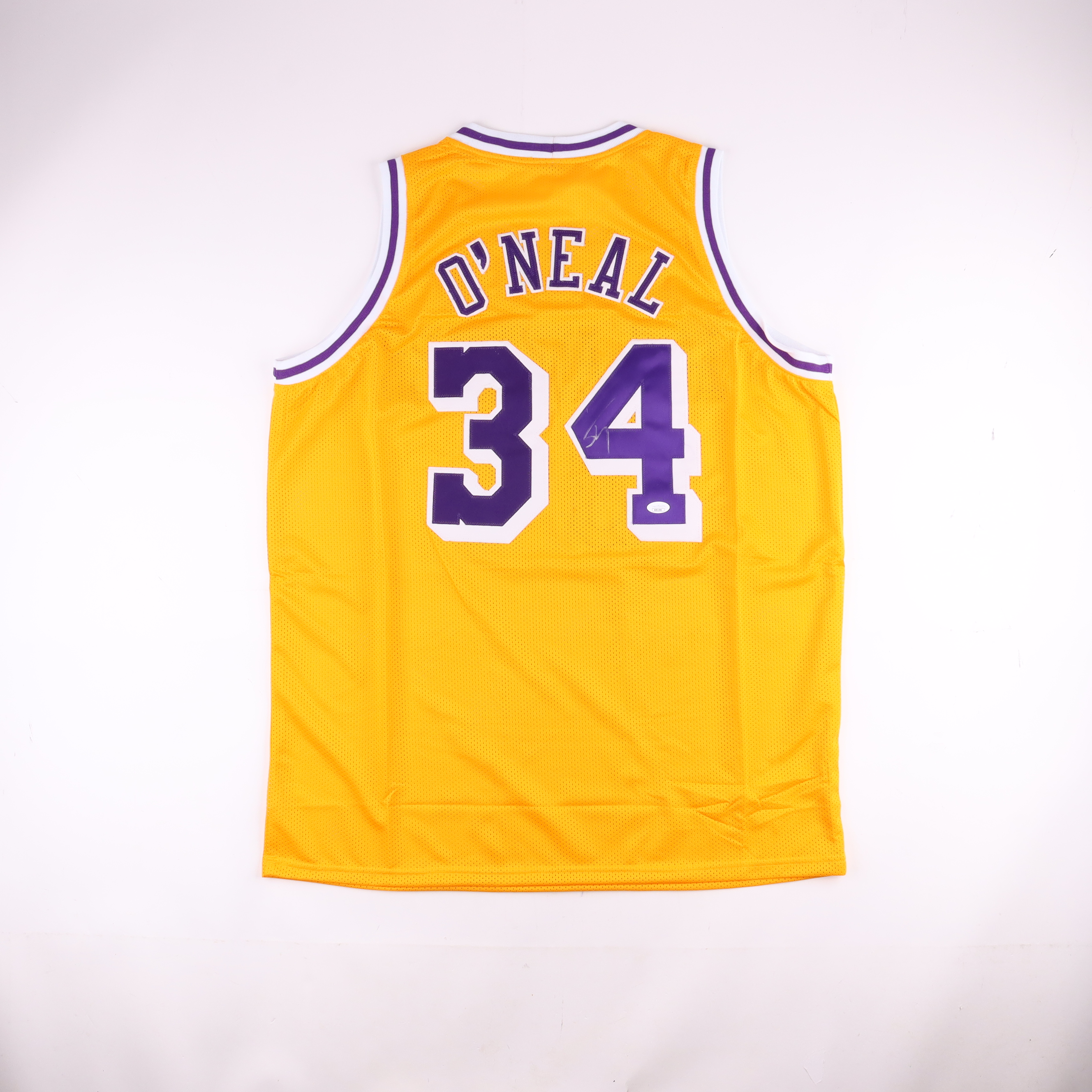Shaquille O'Neal Signed Jersey (JSA) at PristineAuction.com Shaquille O'Neal Signed Jersey (JSA) at PristineAuction.com