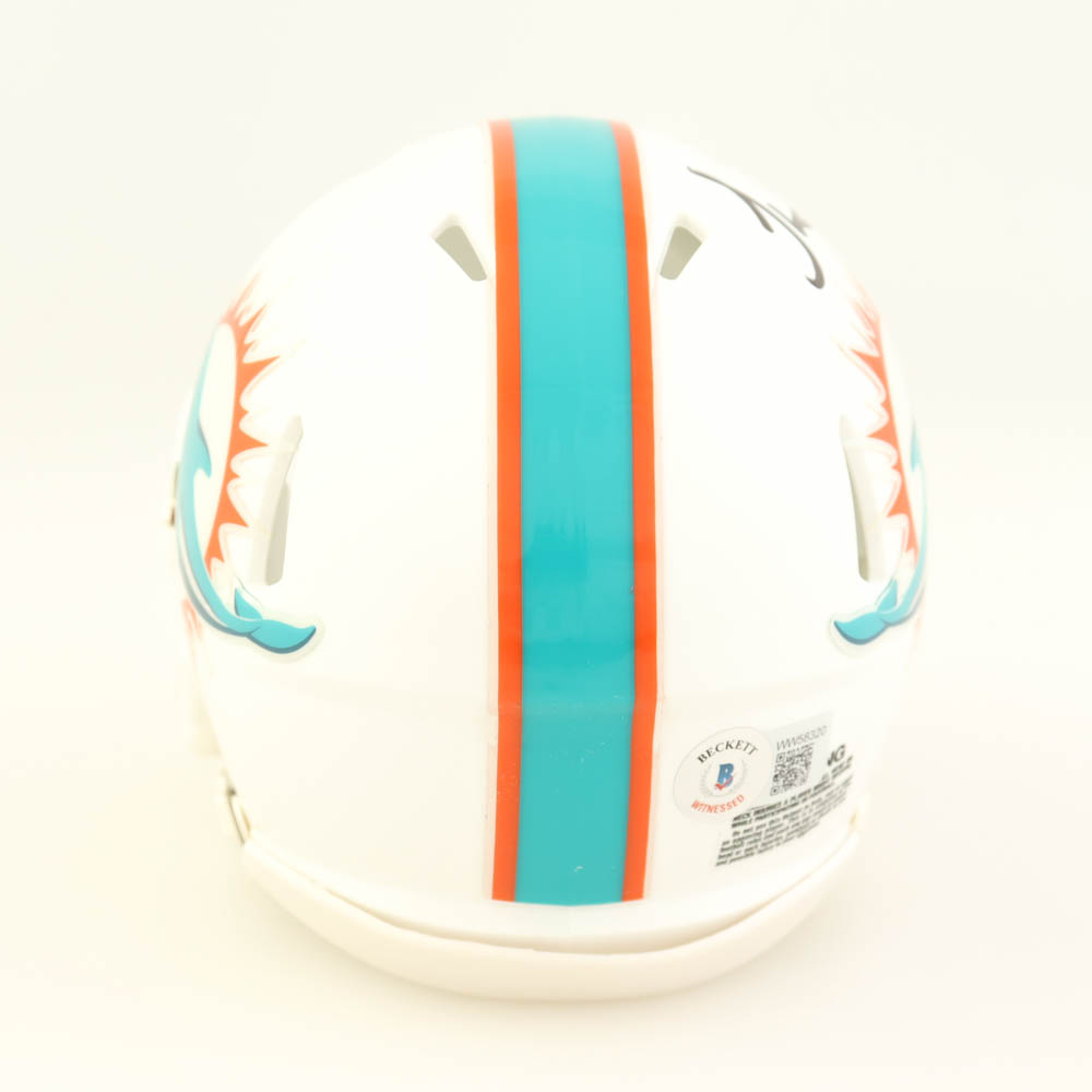 Tyreek Hill Signed Dolphins Speed Mini Helmet (Beckett) at PristineAuction.com Tyreek Hill Signed Dolphins Speed Mini Helmet (Beckett) at PristineAuction.com