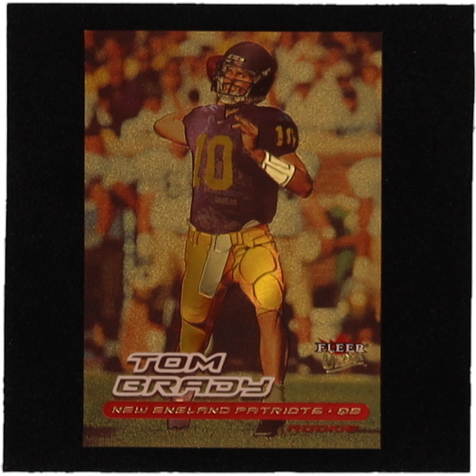 Tom Brady 2000 Fleer Ultra Gold Refractor Trading Card RC at PristineAuction.com Tom Brady 2000 Fleer Ultra Gold Refractor Trading Card RC at PristineAuction.com