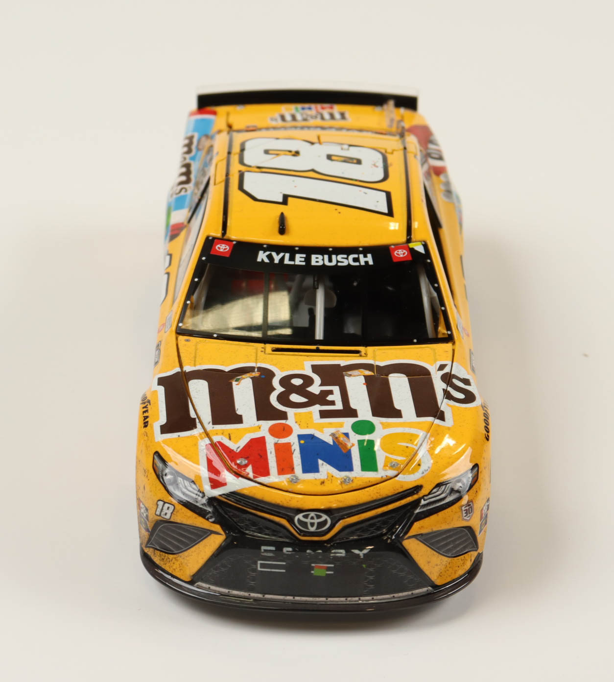 Kyle Busch 2021 NASCAR #18 M&M's Minis Pocono Win - 2021 Camry - 1:24 Premium Action Diecast Car at PristineAuction.com Kyle Busch 2021 NASCAR #18 M&M's Minis Pocono Win - 2021 Camry - 1:24 Premium Action Diecast Car at PristineAuction.com