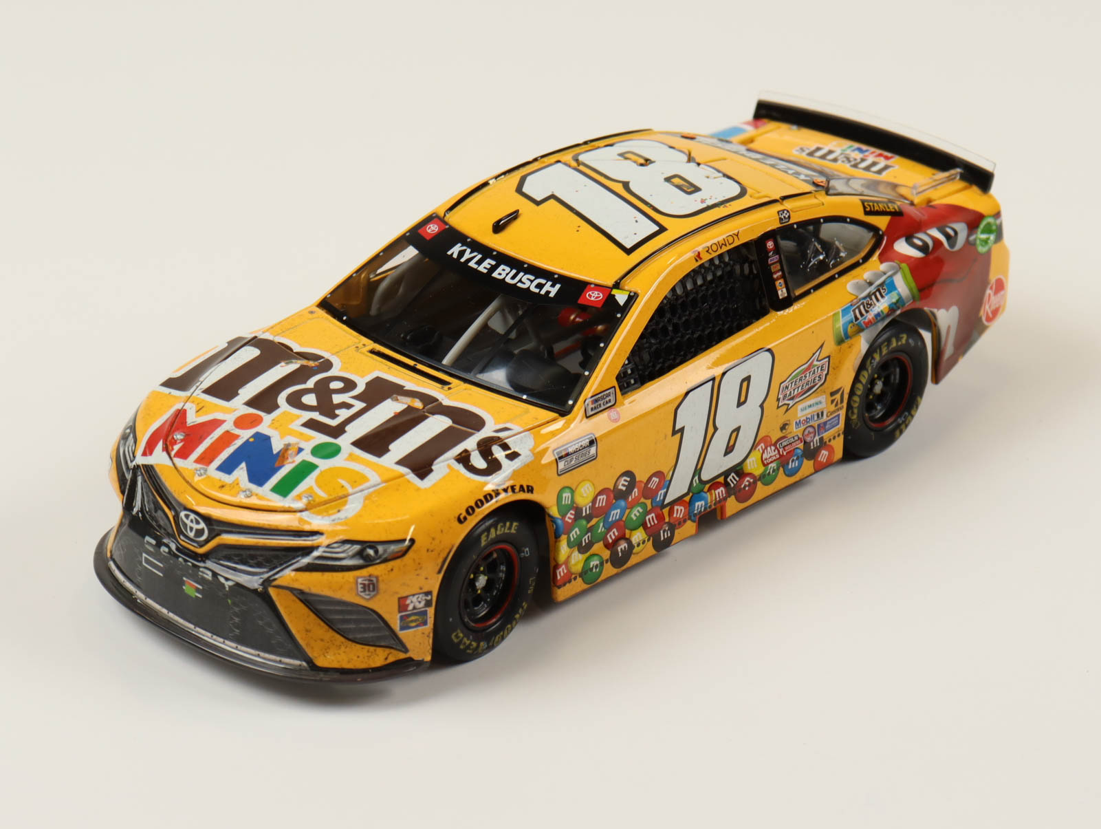 Kyle Busch 2021 NASCAR #18 M&M's Minis Pocono Win - 2021 Camry - 1:24 Premium Action Diecast Car at PristineAuction.com Kyle Busch 2021 NASCAR #18 M&M's Minis Pocono Win - 2021 Camry - 1:24 Premium Action Diecast Car at PristineAuction.com