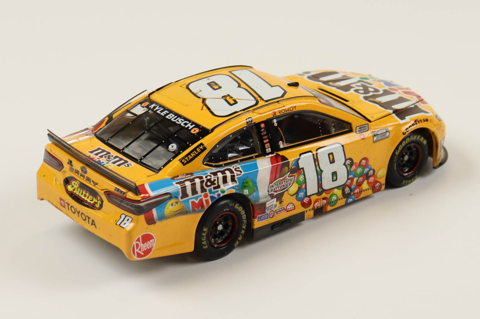 Kyle Busch 2021 NASCAR #18 M&M's Minis Pocono Win - 2021 Camry - 1:24 Premium Action Diecast Car at PristineAuction.com Kyle Busch 2021 NASCAR #18 M&M's Minis Pocono Win - 2021 Camry - 1:24 Premium Action Diecast Car at PristineAuction.com