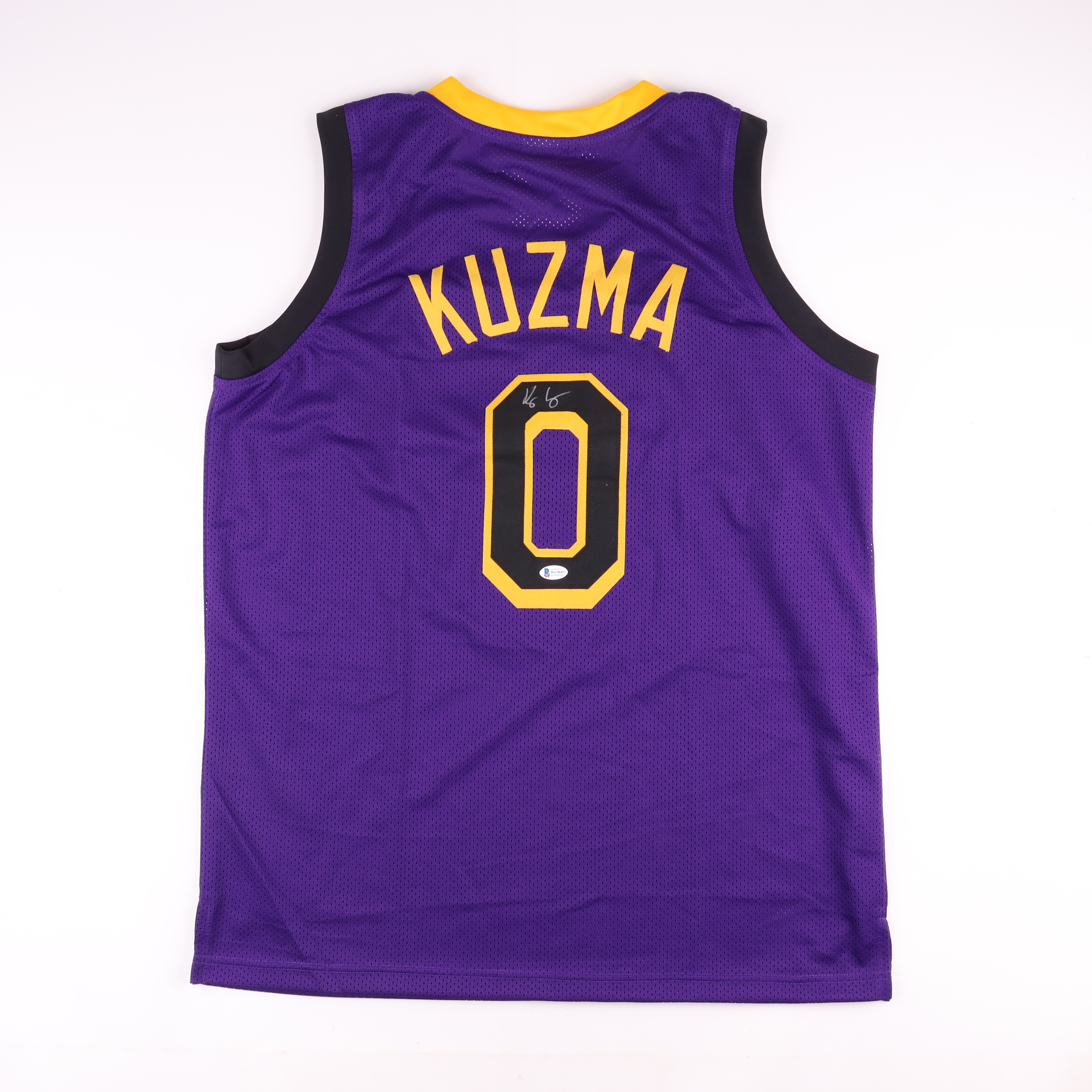 Kyle Kuzma Signed Jersey (Beckett) at PristineAuction.com Kyle Kuzma Signed Jersey (Beckett) at PristineAuction.com