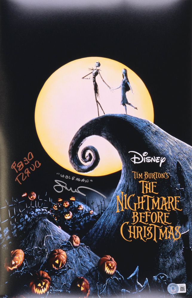 Debi Durst & Glenn Walters Signed "The Nightmare Before Christmas
