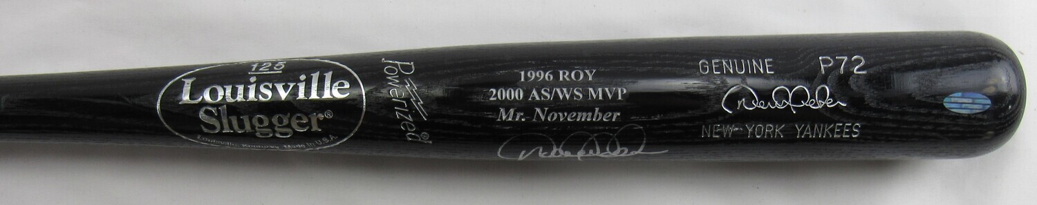 Derek Jeter Signed Louisville Slugger Baseball Bat (JSA & Steiner) at PristineAuction.com Derek Jeter Signed Louisville Slugger Baseball Bat (JSA & Steiner) at PristineAuction.com