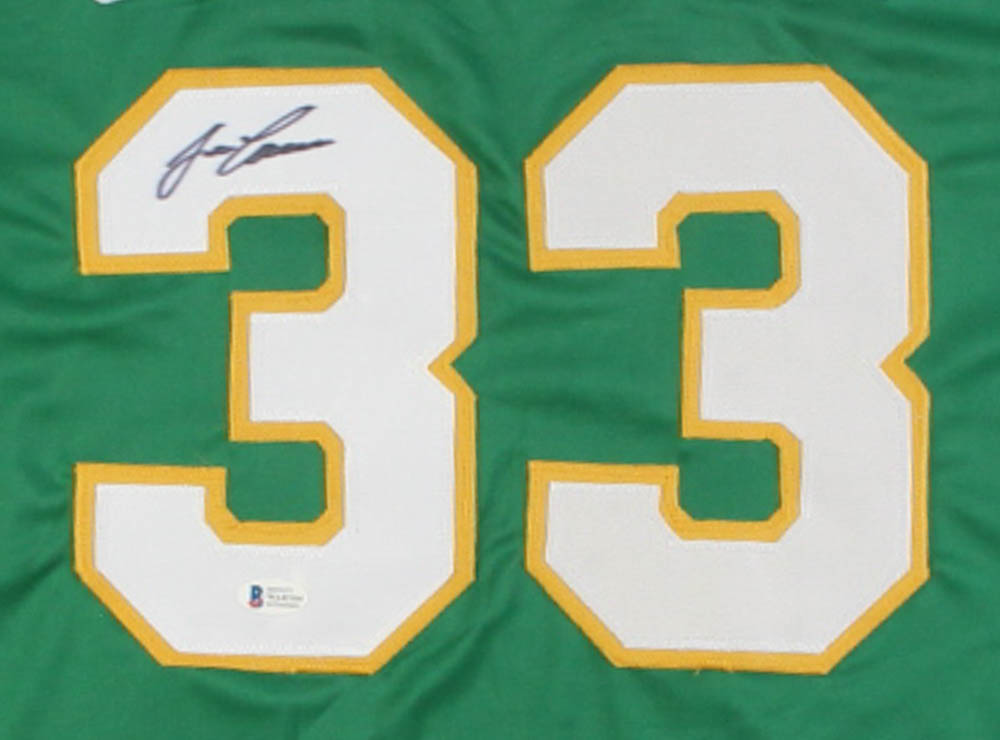 Jose Canseco Signed Jersey (Beckett) at PristineAuction.com Jose Canseco Signed Jersey (Beckett) at PristineAuction.com