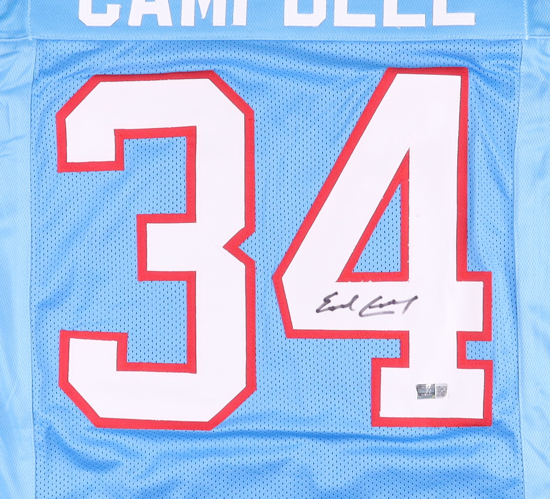 Earl Campbell Signed Jersey (Timeless Authentic) at PristineAuction.com Earl Campbell Signed Jersey (Timeless Authentic) at PristineAuction.com
