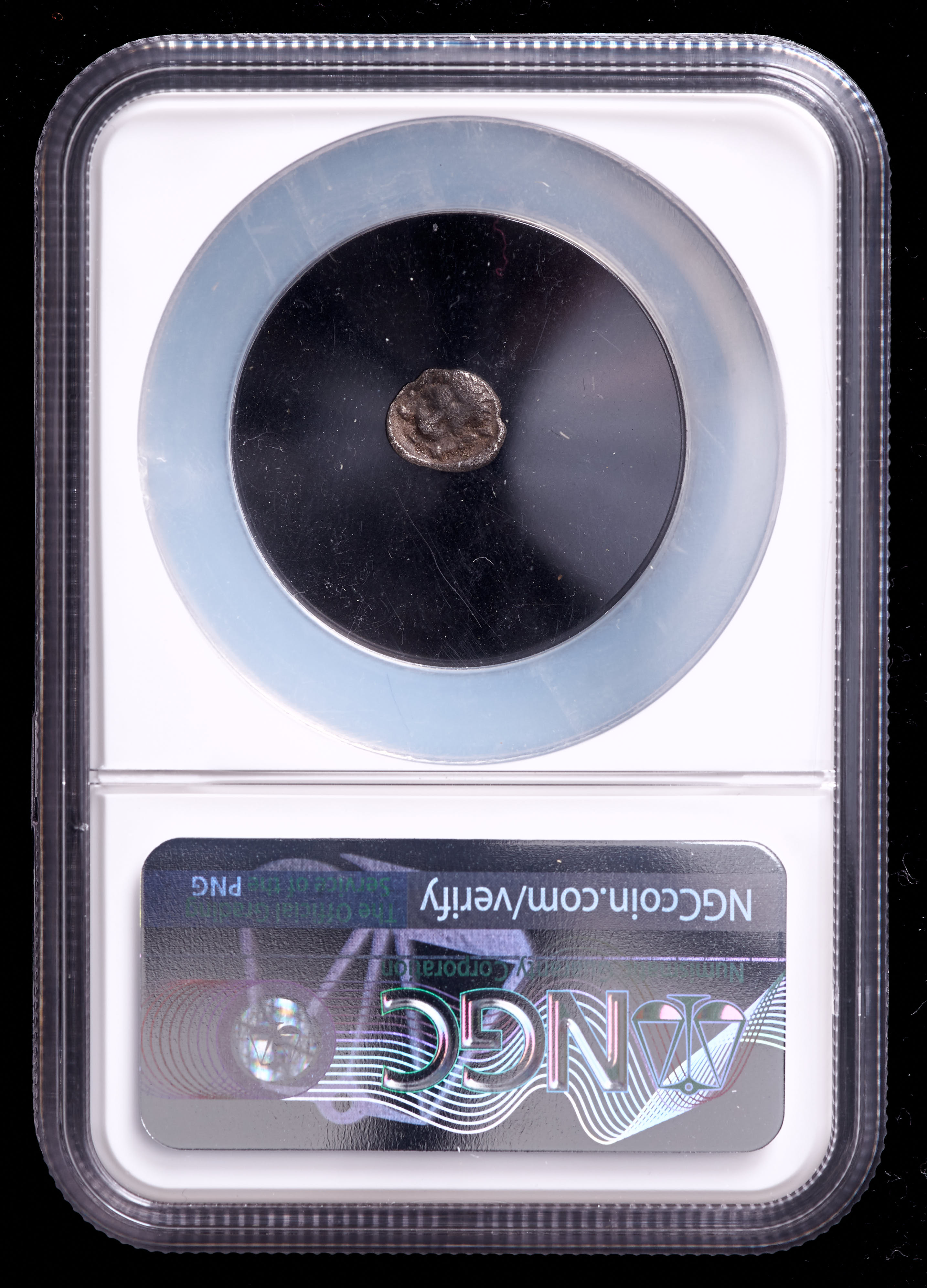 Late 5th Early 4th Century B.C. Caria, Mylasa AR Hemiobol Ancient Silver Coin (NGC Ch F) at PristineAuction.com Late 5th Early 4th Century B.C. Caria, Mylasa AR Hemiobol Ancient Silver Coin (NGC Ch F) at PristineAuction.com