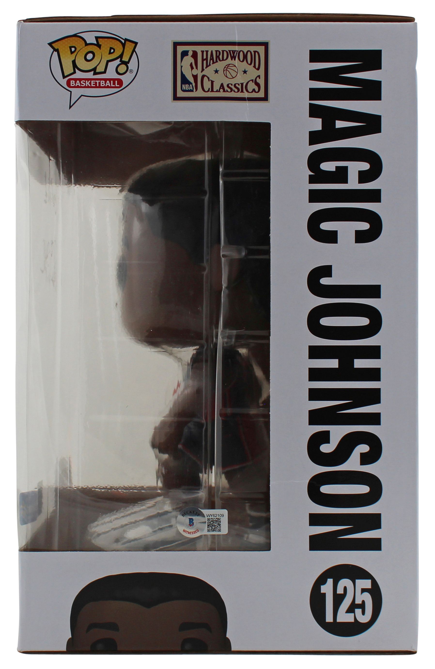 Magic Johnson Signed USA Basketball #125 Funko Pop! Vinyl Figure Inscribed "92 Gold" (Beckett) at PristineAuction.com Magic Johnson Signed USA Basketball #125 Funko Pop! Vinyl Figure Inscribed "92 Gold" (Beckett) at PristineAuction.com