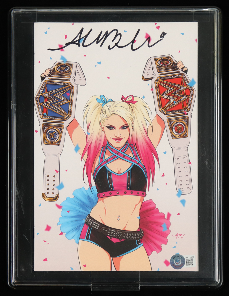 Alexa Bliss Signed 2018 WWE Issue #14 Friendly Neighborhood Comic Book (Beckett) at PristineAuction.com Alexa Bliss Signed 2018 WWE Issue #14 Friendly Neighborhood Comic Book (Beckett) at PristineAuction.com