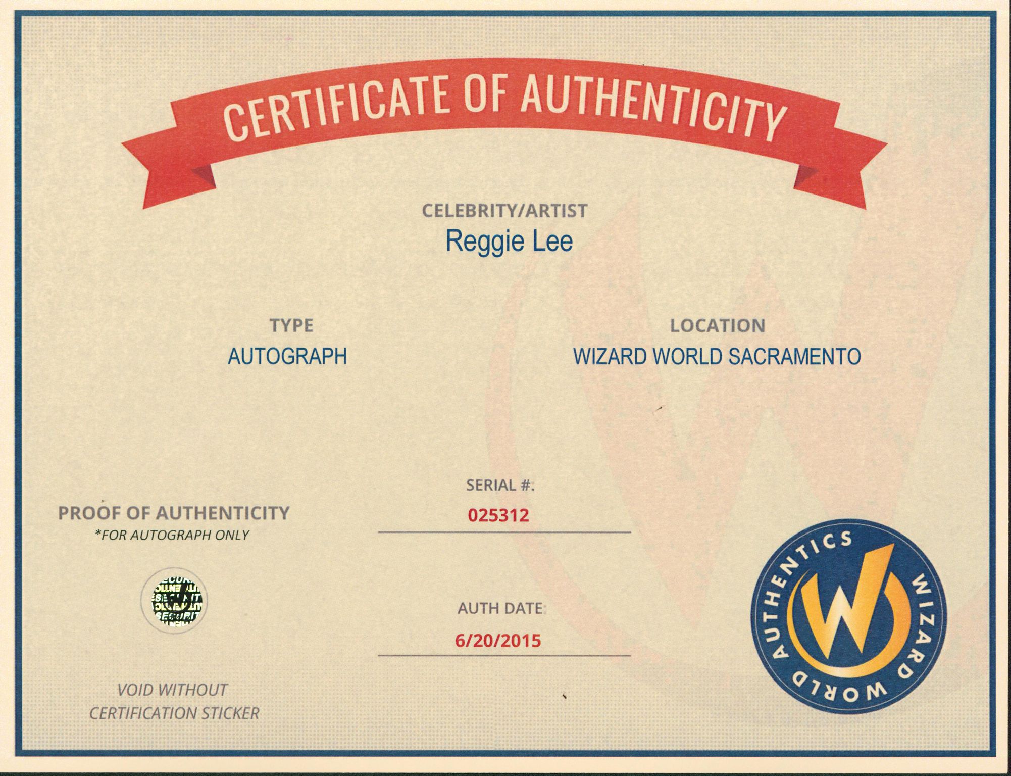 Reggie Lee Signed "Pirates of the Caribbean: Dead Man's Chest" 8x10 Photo (Wizard World) at PristineAuction.com Reggie Lee Signed "Pirates of the Caribbean: Dead Man's Chest" 8x10 Photo (Wizard World) at PristineAuction.com