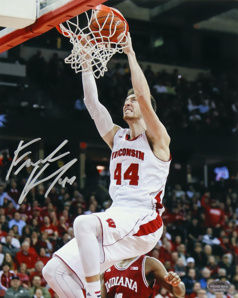 Frank Kaminsky Signed Wisconsin Badgers 8x10 Photo (Schwartz) at PristineAuction.com Frank Kaminsky Signed Wisconsin Badgers 8x10 Photo (Schwartz) at PristineAuction.com