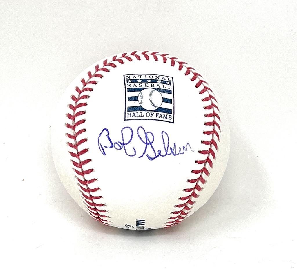 Bob Gibson Signed Hall of Fame Logo OML Baseball (JSA) at PristineAuction.com Bob Gibson Signed Hall of Fame Logo OML Baseball (JSA) at PristineAuction.com